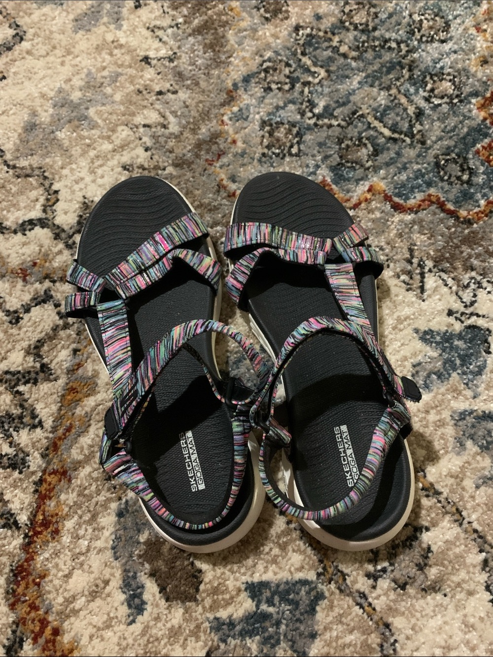 Skechers GOGA MAT Sandals size 8